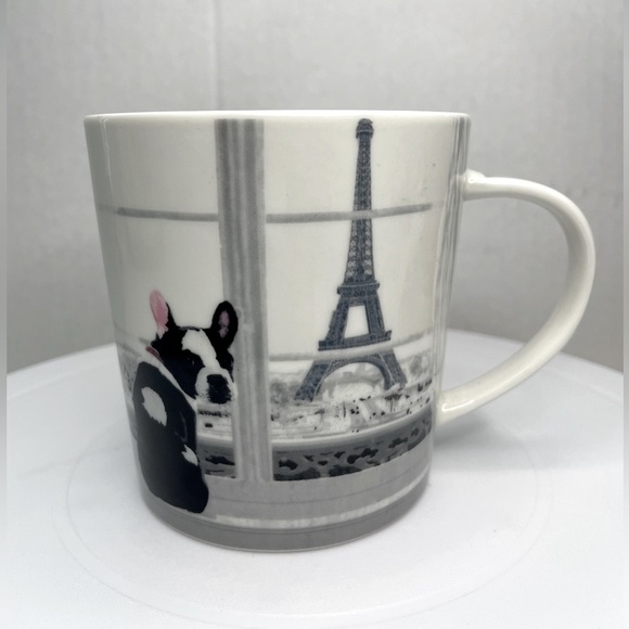 Paper Products Design PPD Remi a' Paris Boston Terrier New Bone China Mug - Picture 3 of 11